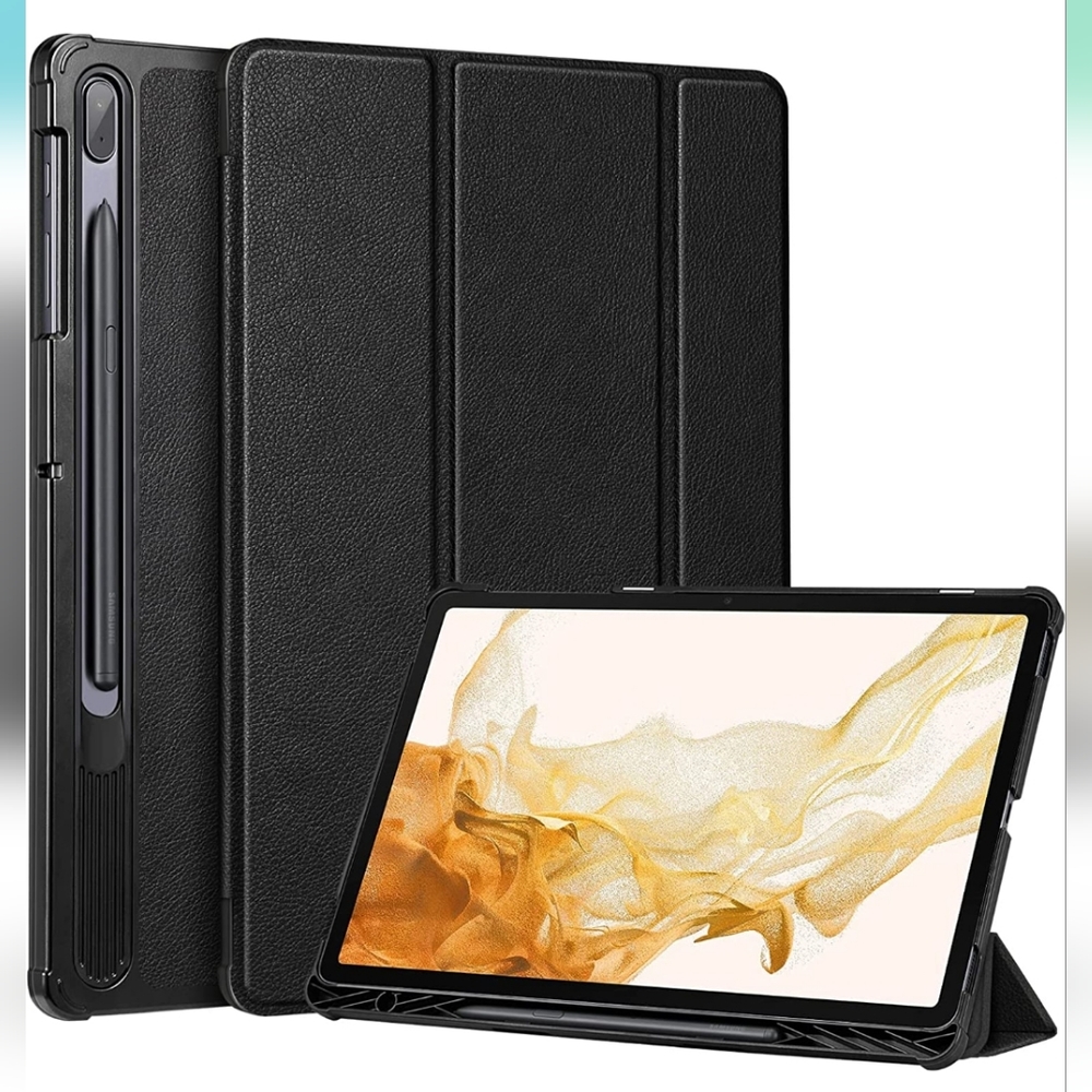 Slim Case for Samsung Galaxy Tab S8 Plus 2022/S7 FE 2021/S7 Plus 2020 12.4 Inch